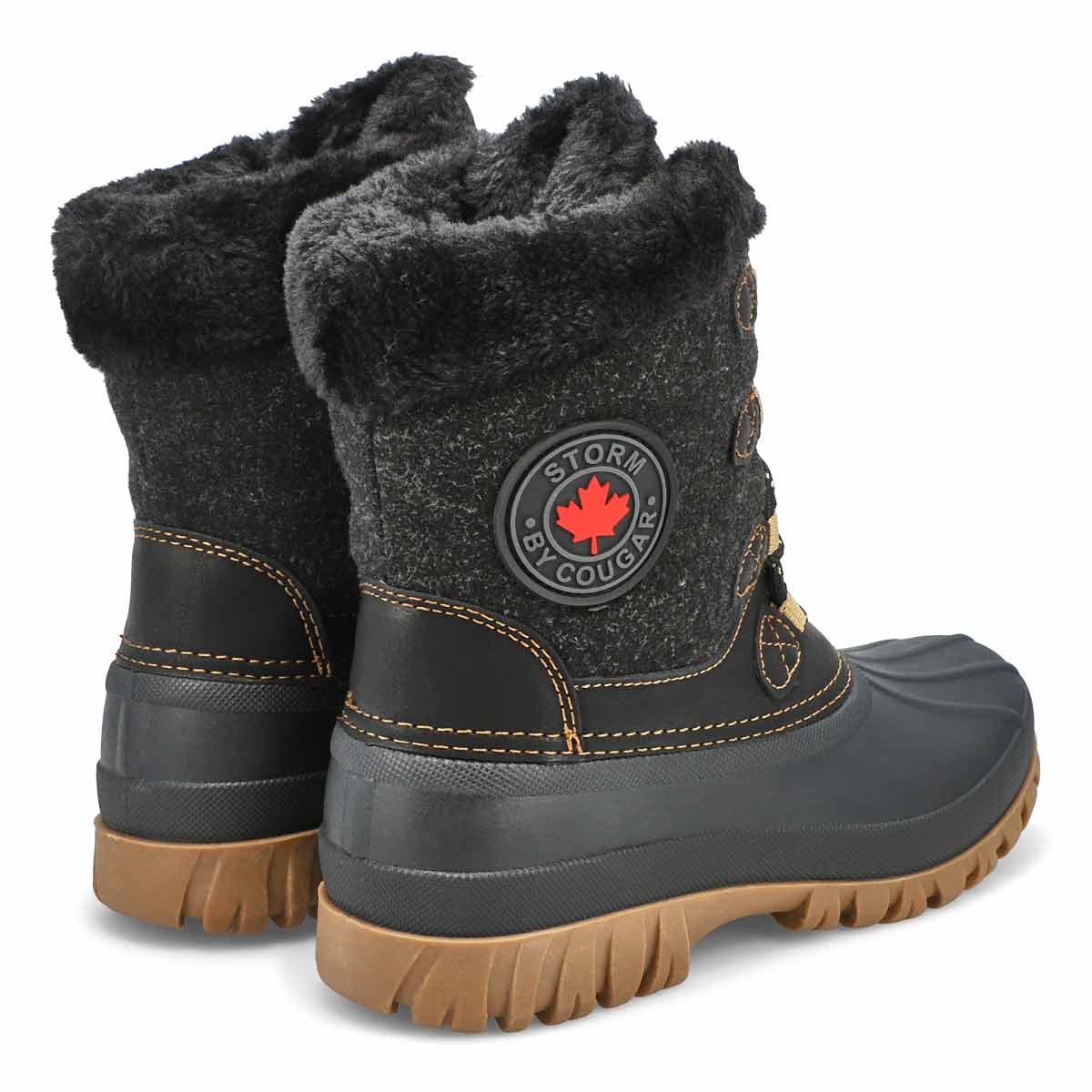 Women's Cozy Waterproof Winter Boot - Black
