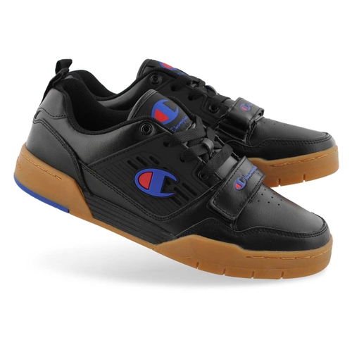 Champion Men's 3 ON 3 LOW black lace up sneak