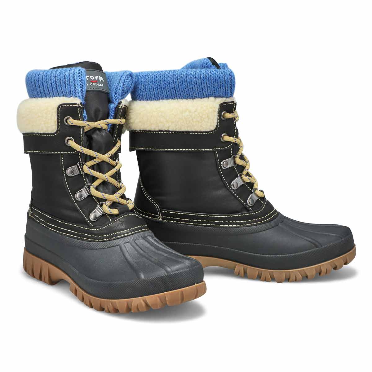 Women's Creek Waterproof Winter Boot - Black/Blue