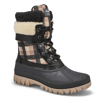 Women's Creek Waterproof Winter Boot - Black/Maple