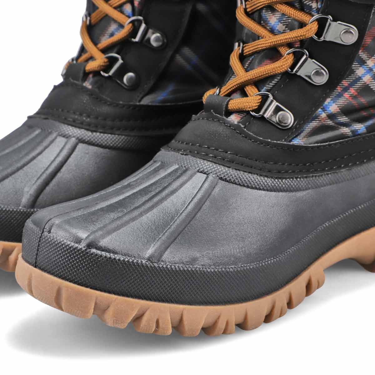 Women's Creek Waterproof Winter Boot - Black Plaid