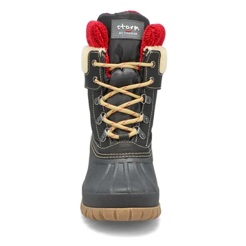 Women's Creek Lace Up Wtpf Winter Boot - Black