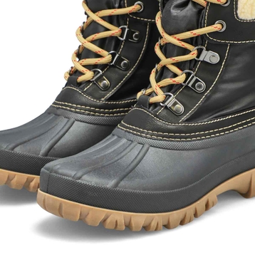 Women's Creek Lace Up Wtpf Winter Boot - Black