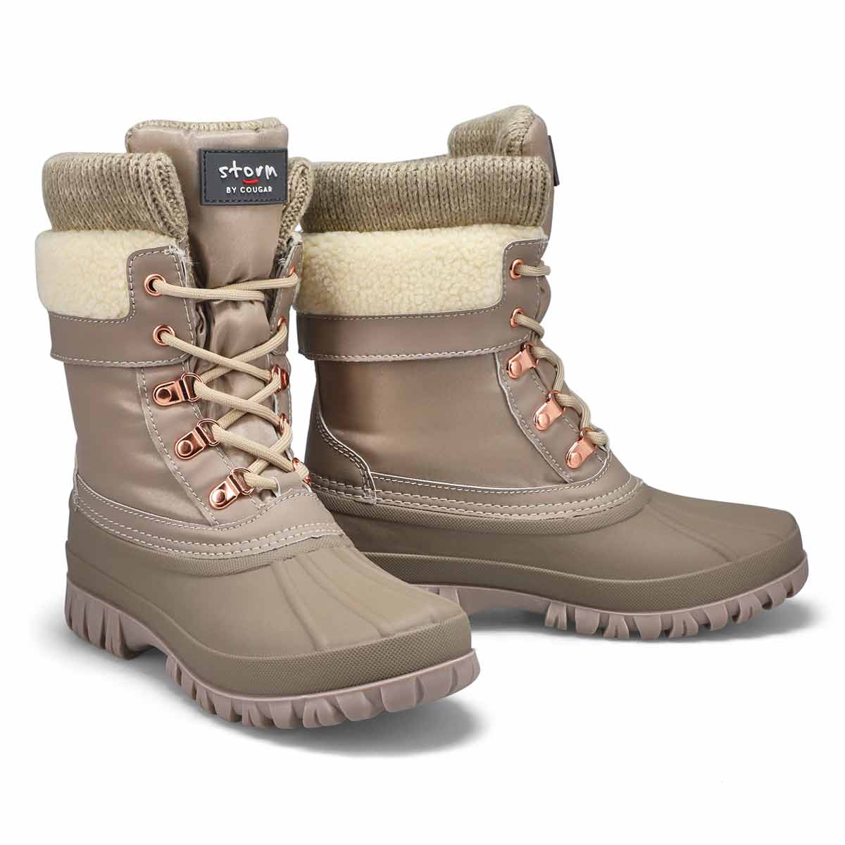 Women's Creek Waterproof Winter Boot - Mushroom