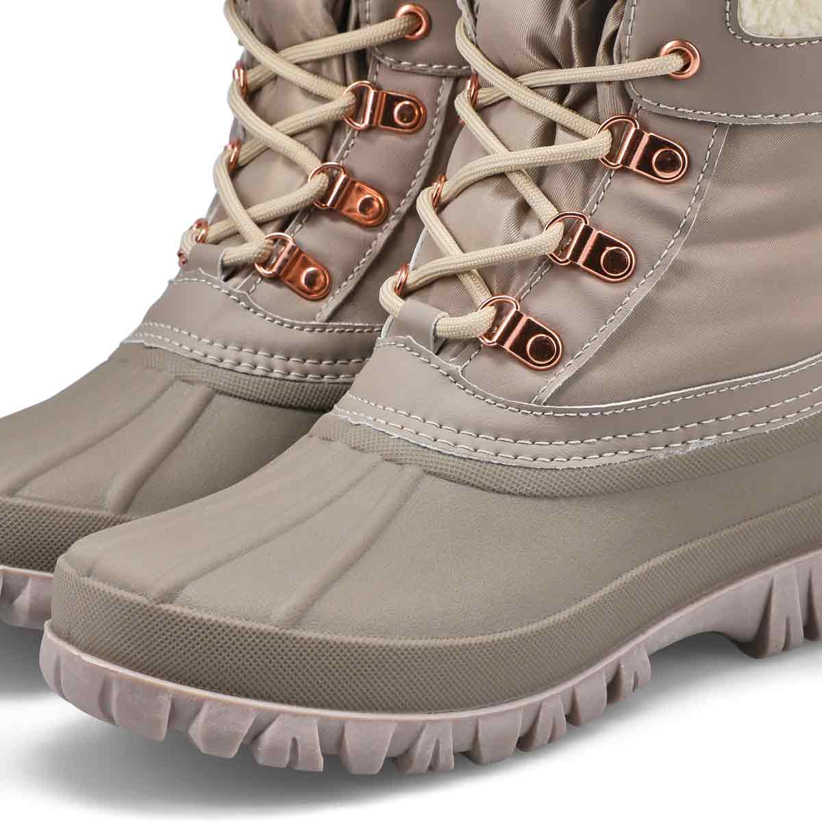 Women's Creek Waterproof Winter Boot - Mushroom