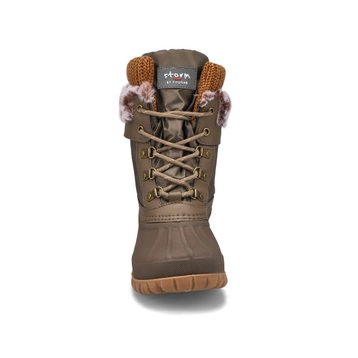 Women's Creek Waterproof Winter Boot - Taupe/Cheet