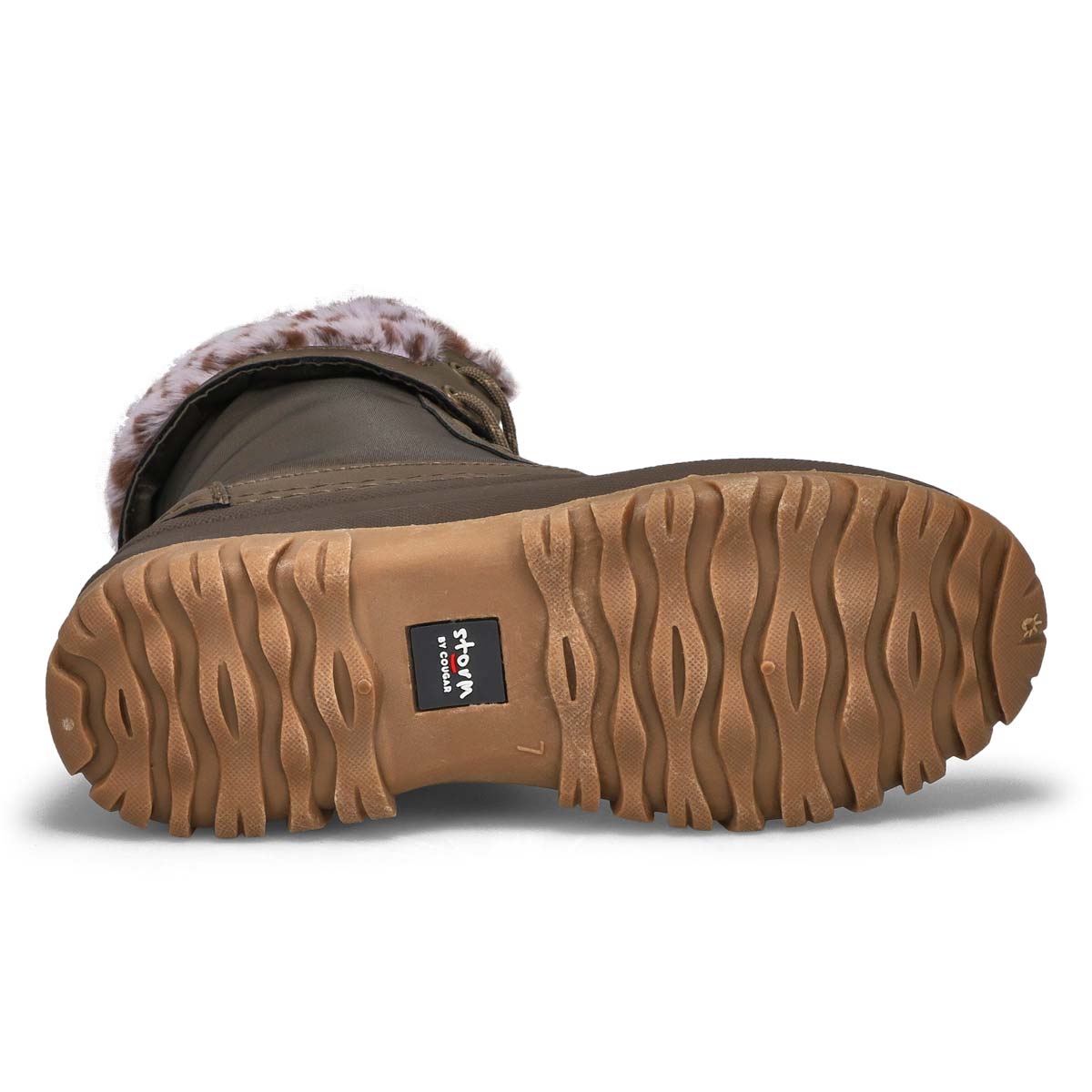 Women's Creek Waterproof Winter Boot - Taupe/Cheetah