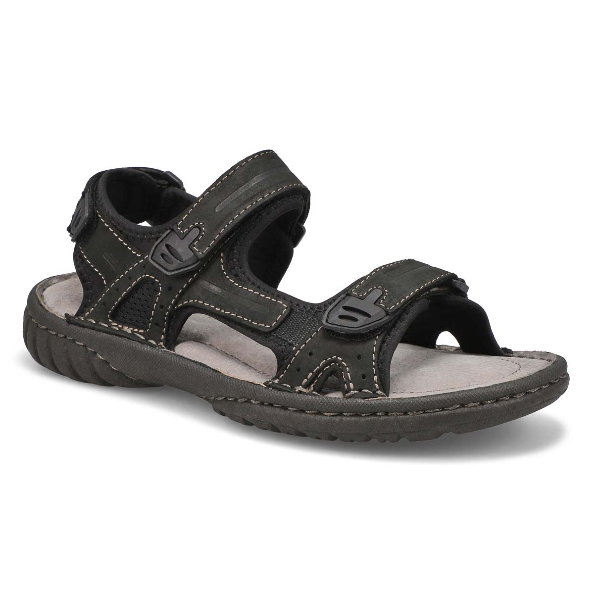 Men s Cullen Hook And Loop Sandal Black