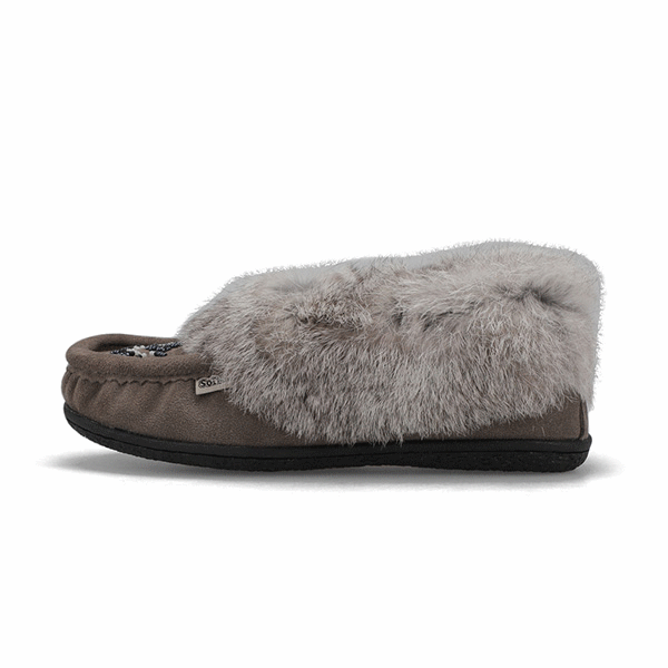 SoftMoc Women's Cute 5 Rabbit Fur SoftMocs - | SoftMoc.com
