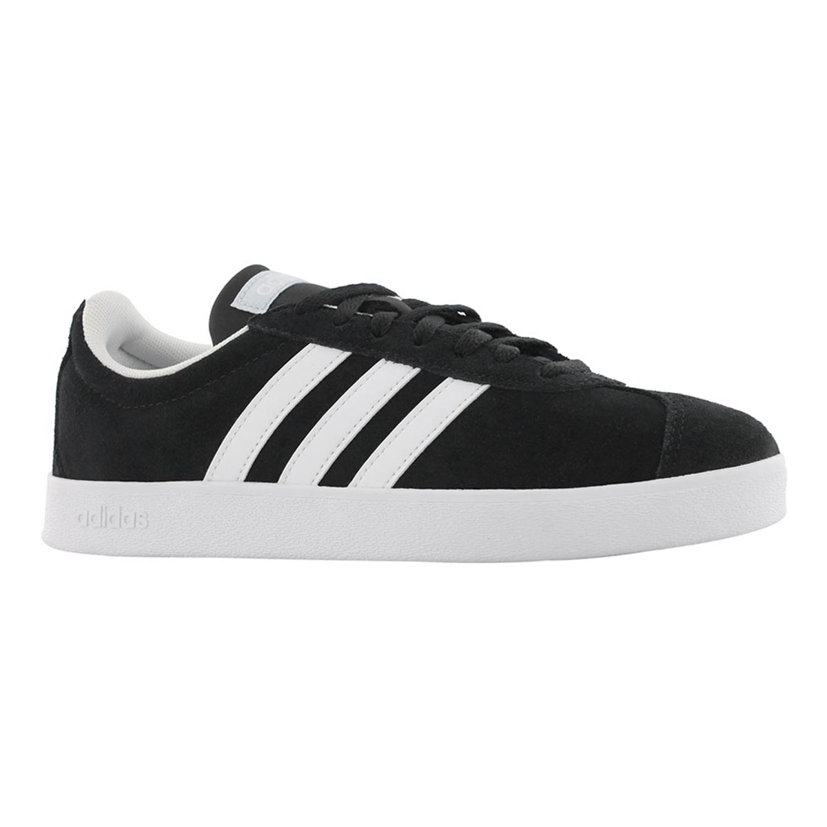 adidas women's black and white sneakers