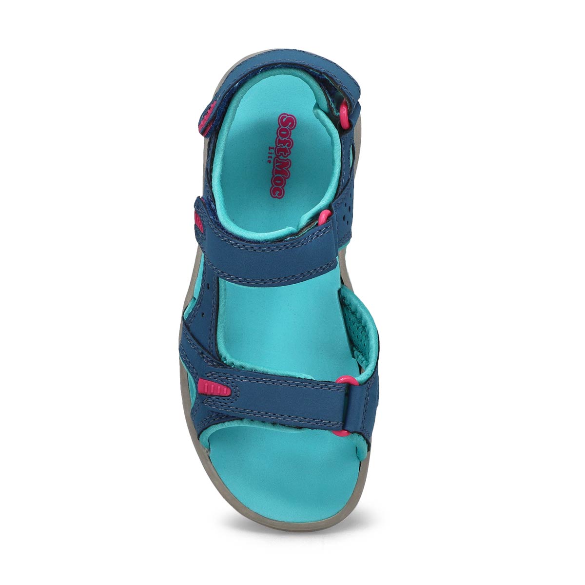 Girls' Daisy Sport Sandal - Navy/Turquoise