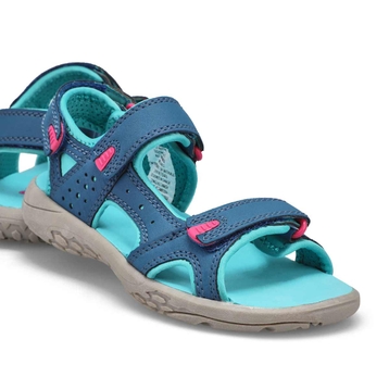 Girls' Daisy Sport Sandal - Navy/Turquoise