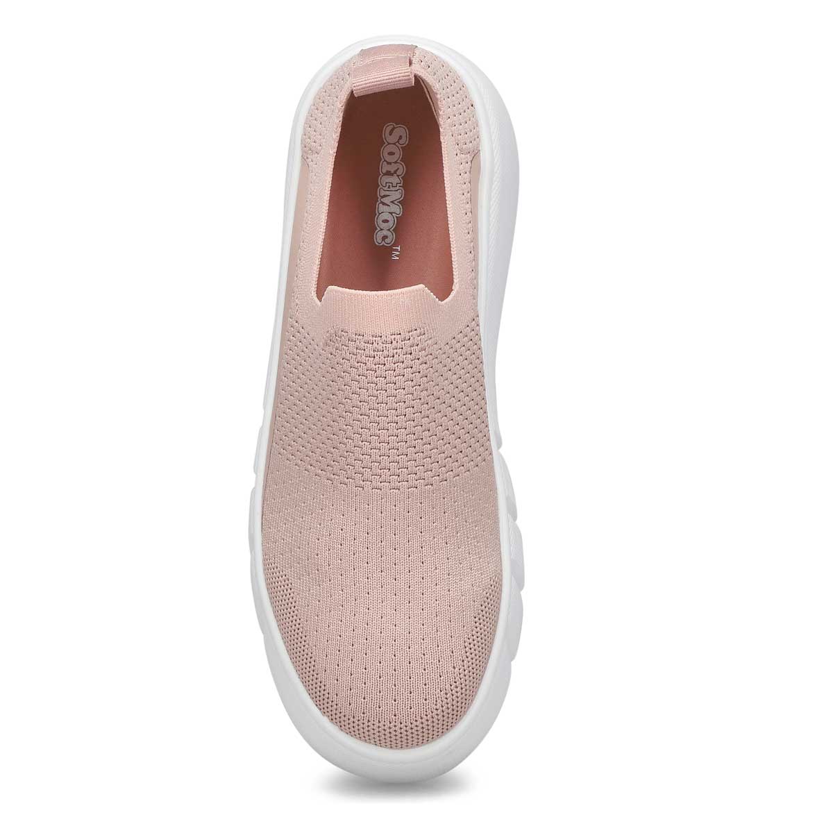 Women's Daley Platform Fashion Sneaker- Pink White