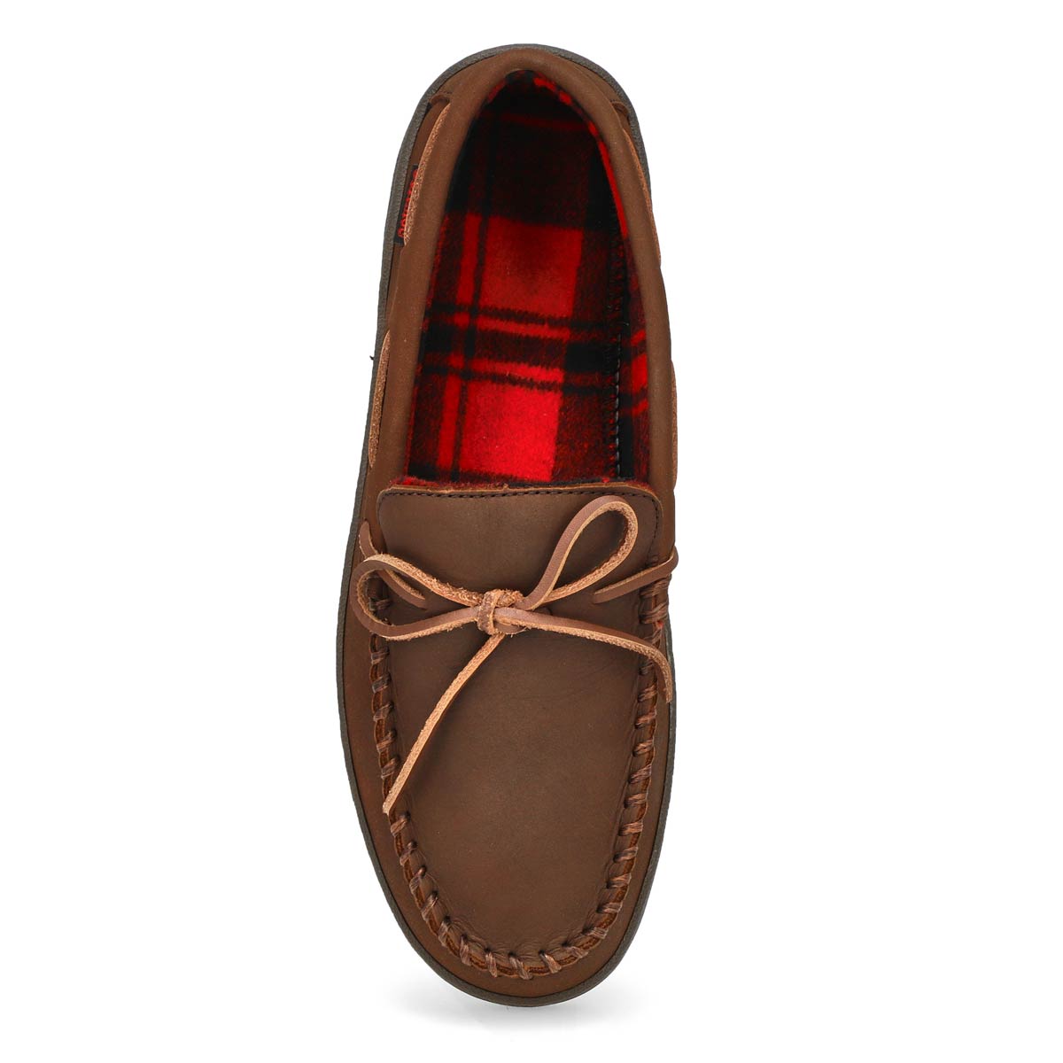 Men's Danny Moccasin - Crazyhorse Leather/ Brown