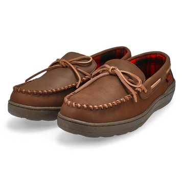 Men's Danny Moccasin - Crazyhorse Leather/ Brown