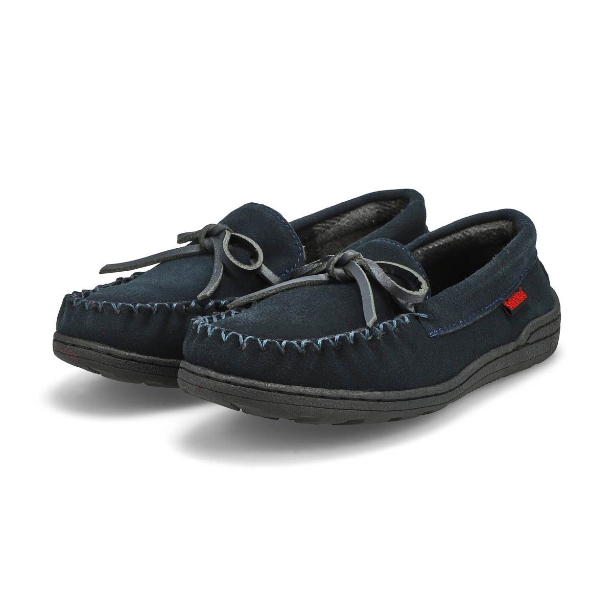 Navy moccasins online