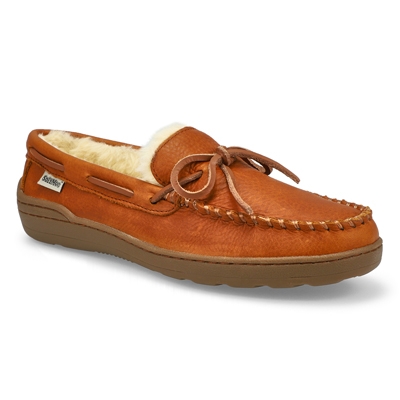 Mns Danny Lined Moccasin - Cashew