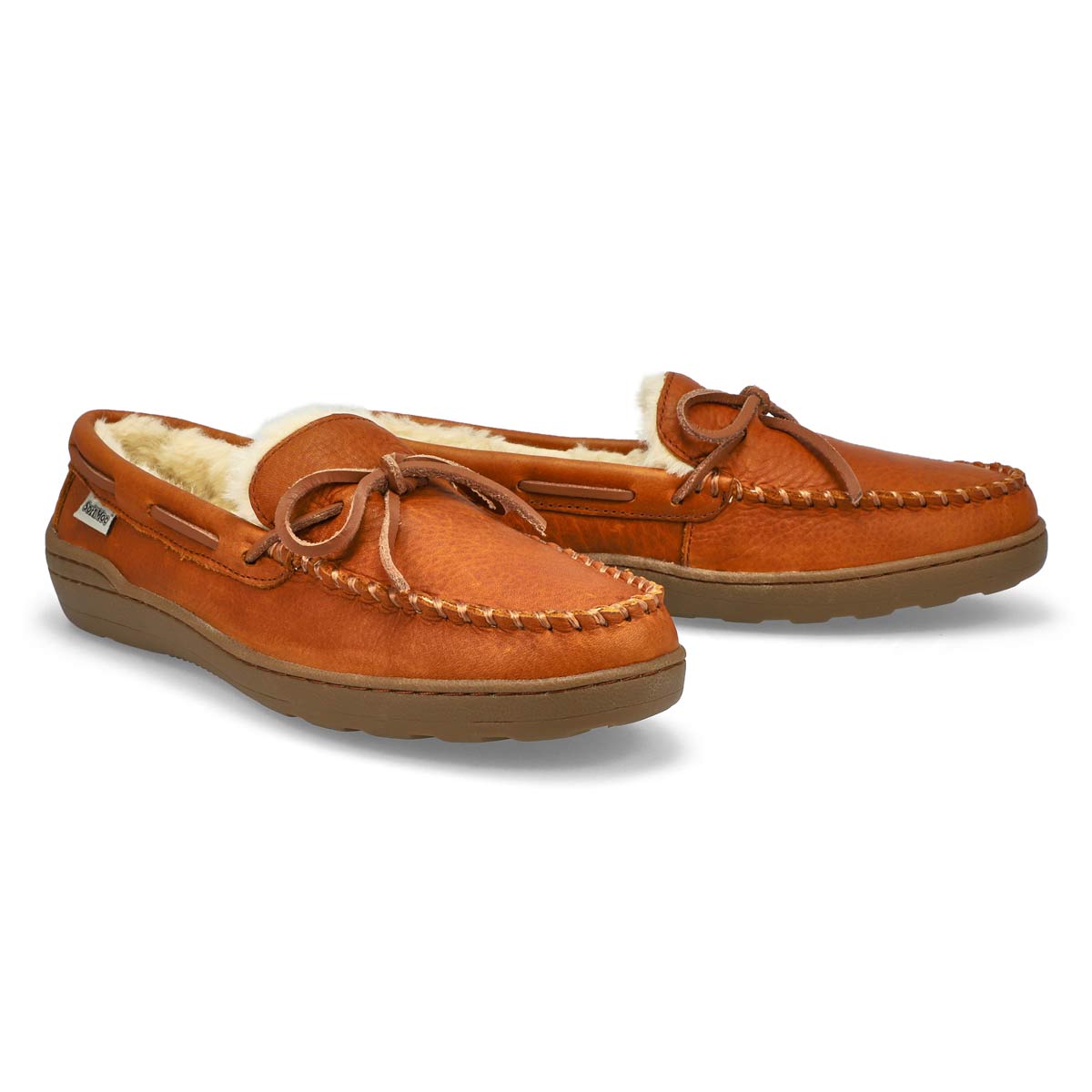 SoftMocs doublés DANNY LINED, cajou, hommes