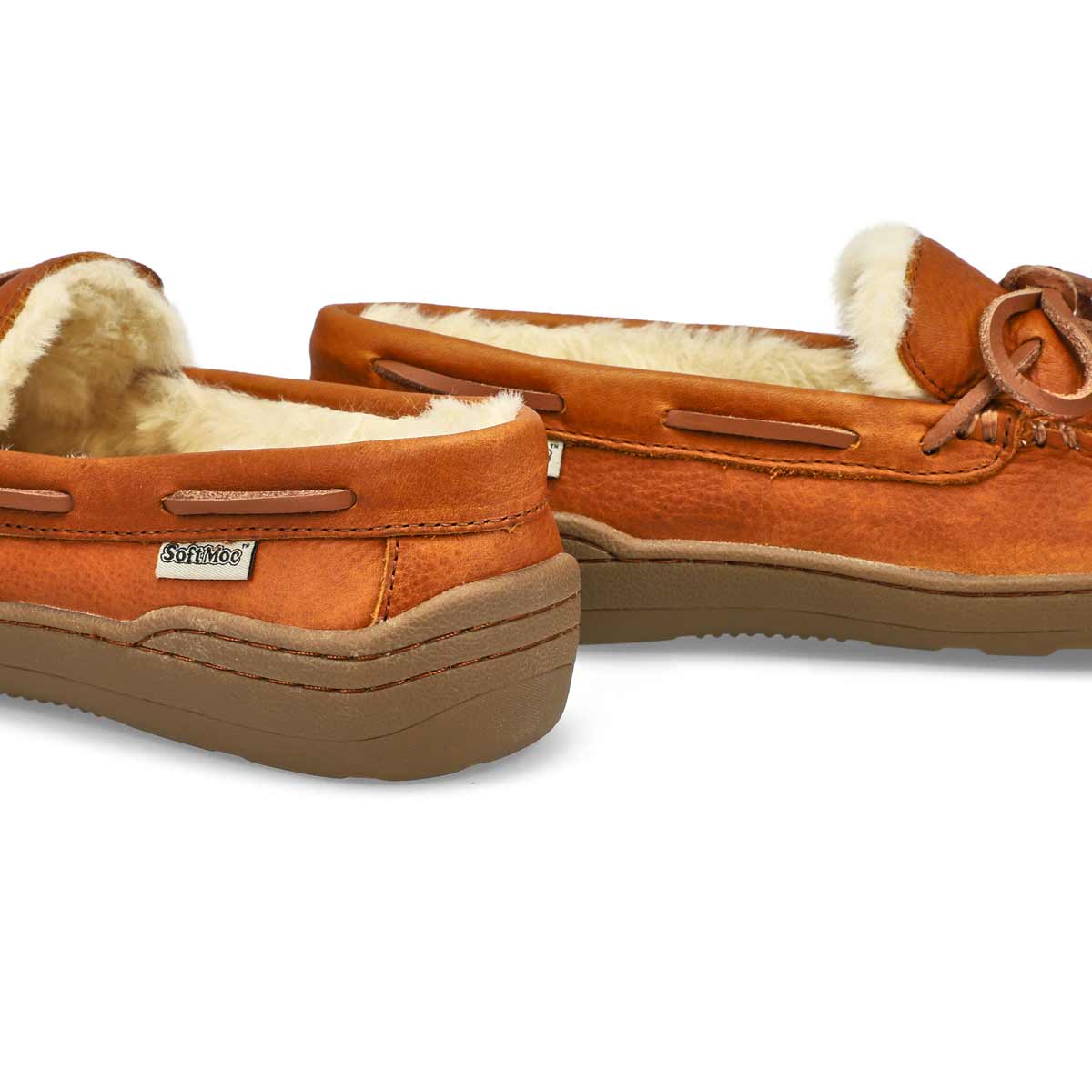 SoftMocs doublés DANNY LINED, cajou, hommes