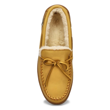 Men's Danny Lined Moccasin - Deer Cream