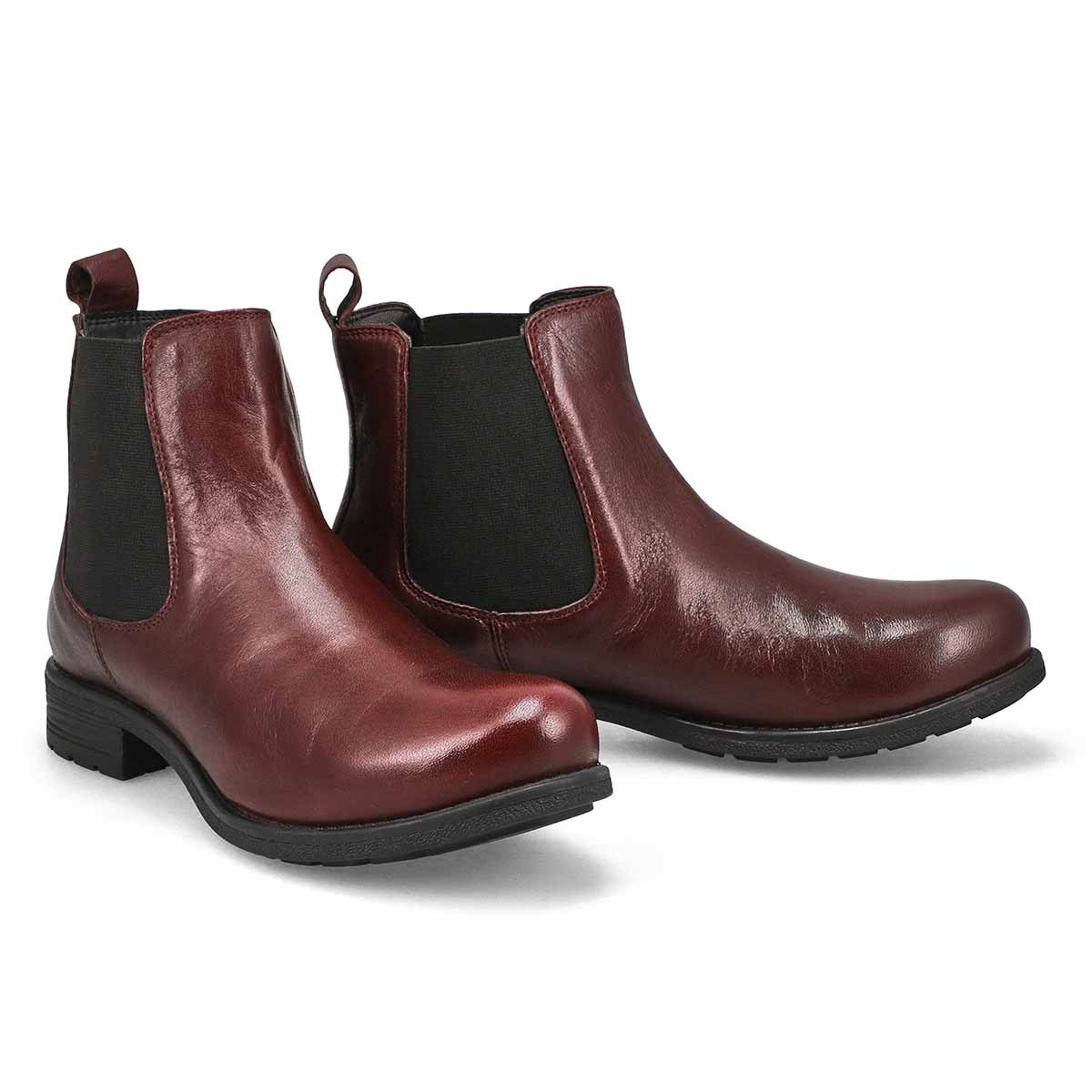 Women's Darilyn 2 Leather Chelsea Boot - Burgundy