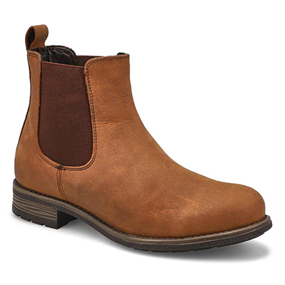 Lds Darilyn2 Leather Chelsea Boot-BrnCrz