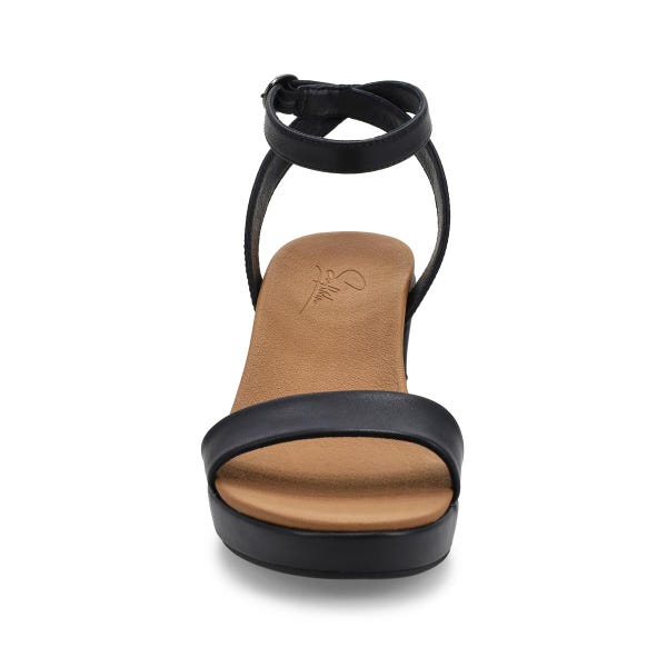 Women's Delani Ankle Strap Dress Sandal - Black