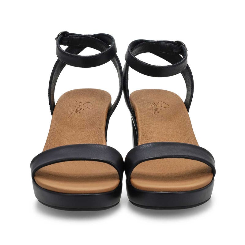 Women's Delani Ankle Strap Dress Sandal - Black