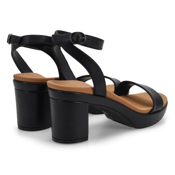 Women's Delani Ankle Strap Dress Sandal - Black