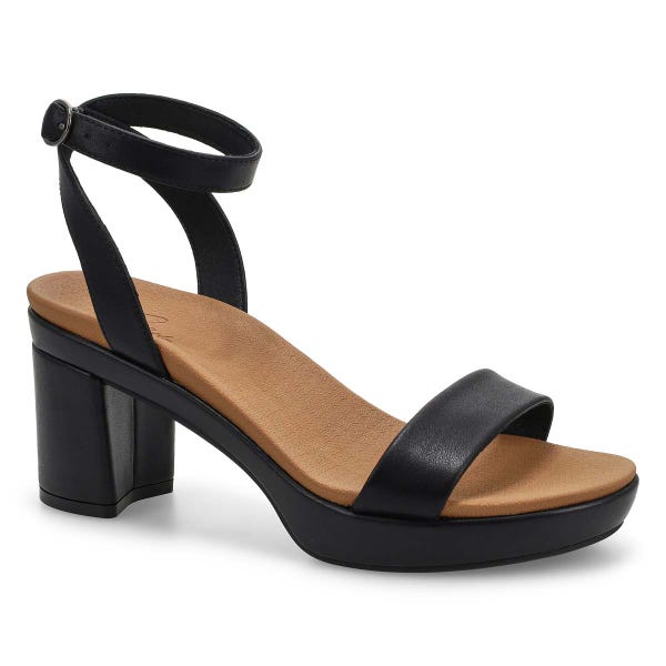 Women's Delani Ankle Strap Dress Sandal - Black