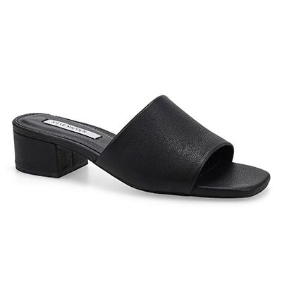 Lds Deserve Dress Slide Sandal - Black