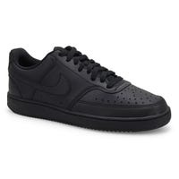Men's Court Version Lo NN Lace Up Sneaker - Black/Black/Black