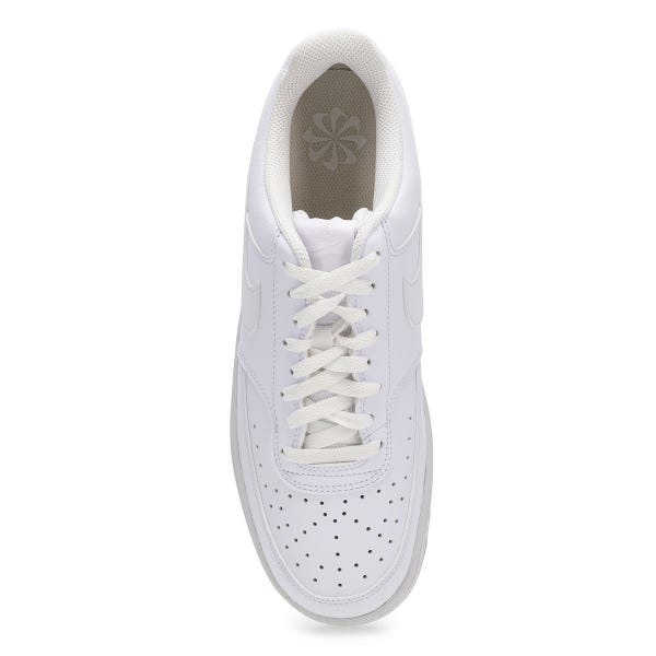 Men's  Court Vision Lo Next Nature Lace Up Sneaker - White/White