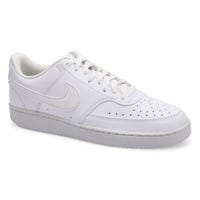 Men's  Court Vision Lo Next Nature Lace Up Sneaker - White/White