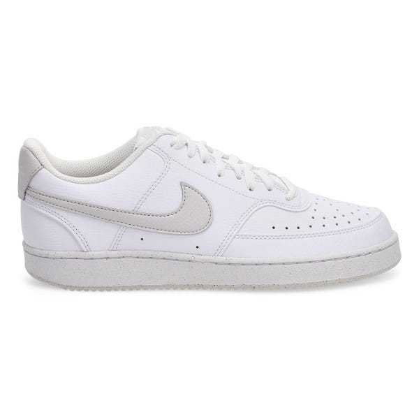 Men's Court Version Lo NN Lace Up Sneaker - White/