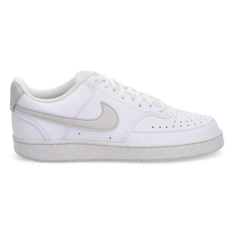 Men's Court Version Lo NN Lace Up Sneaker - White/