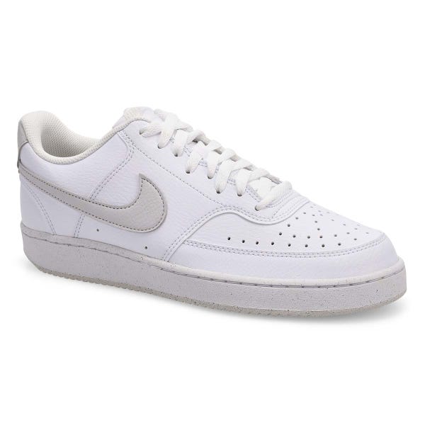 Men's Court Version Lo NN Lace Up Sneaker - White/