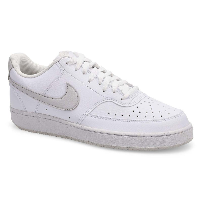 Men's Court Version Lo NN Lace Up Sneaker - White/