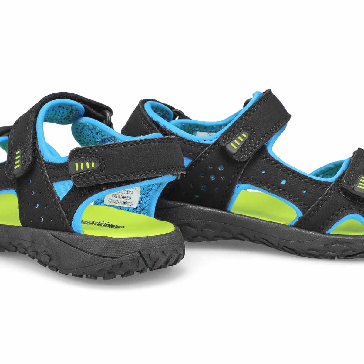 Boys' Diego Sport Sandal - Black/Multi