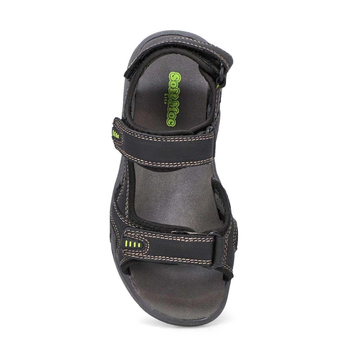 SoftMoc Boys s Diego Sandal Black SoftMoc