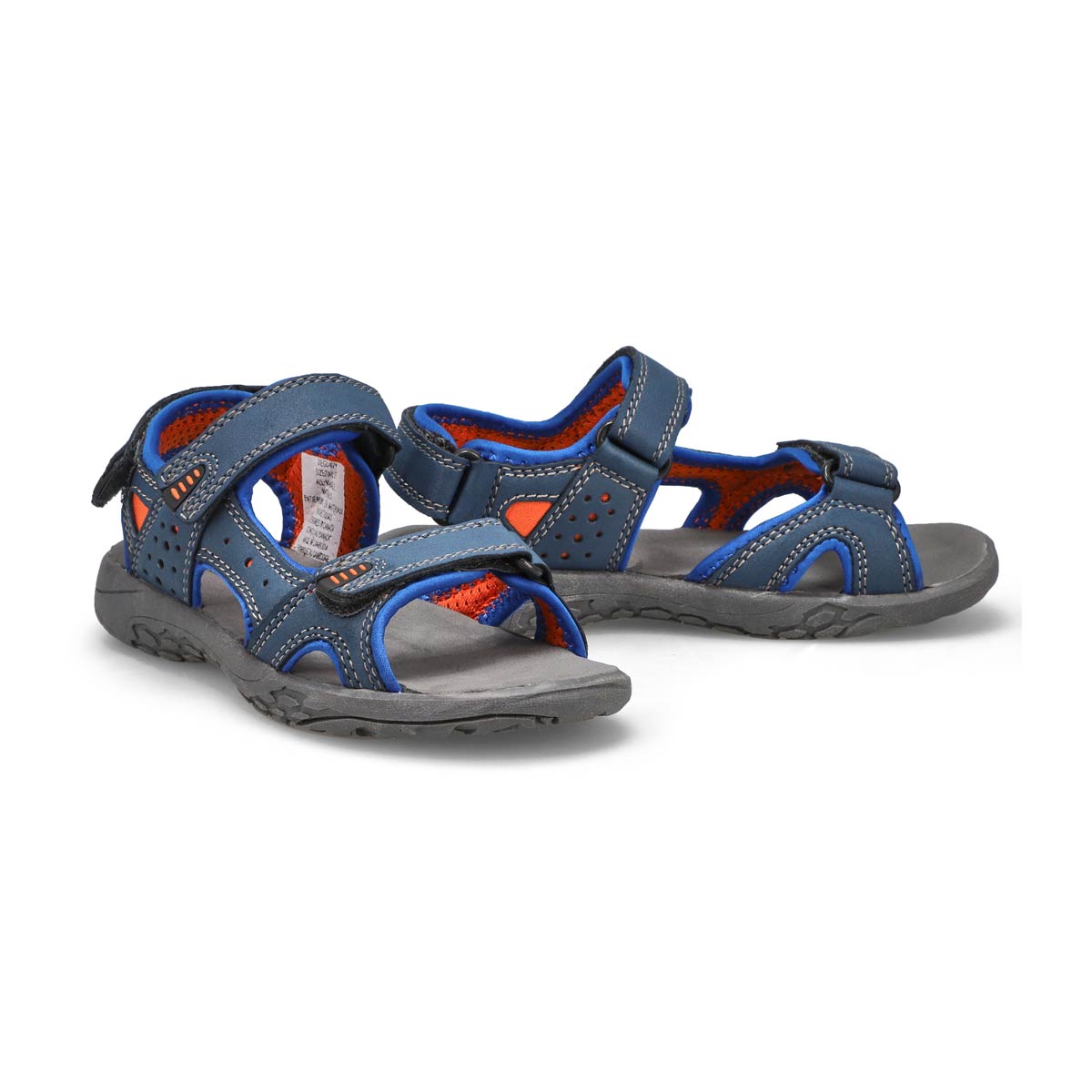 Sandale sport DIEGO, marine/orange, garçons