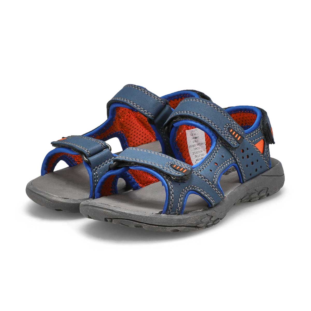 Sandale sport DIEGO, bleu marine/orange, garçons