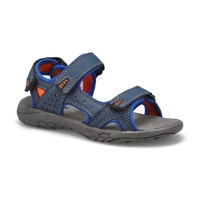 Boys's Diego sport sandals - navy orange