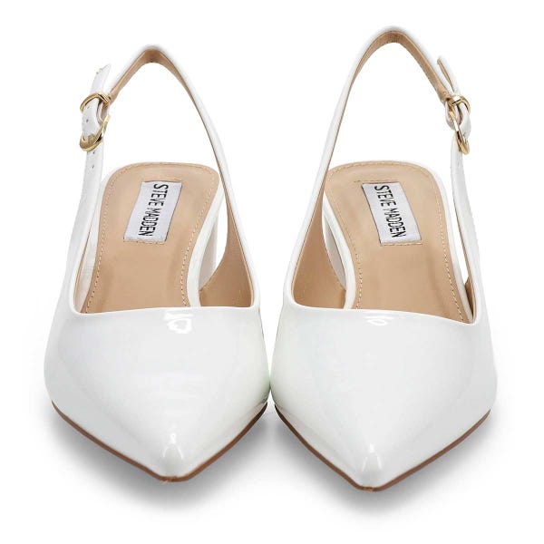 Escarpin DIFFUSE, blanc verni, femmes