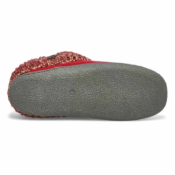 Women's Dini Memory Foam Slipper - Burgundy