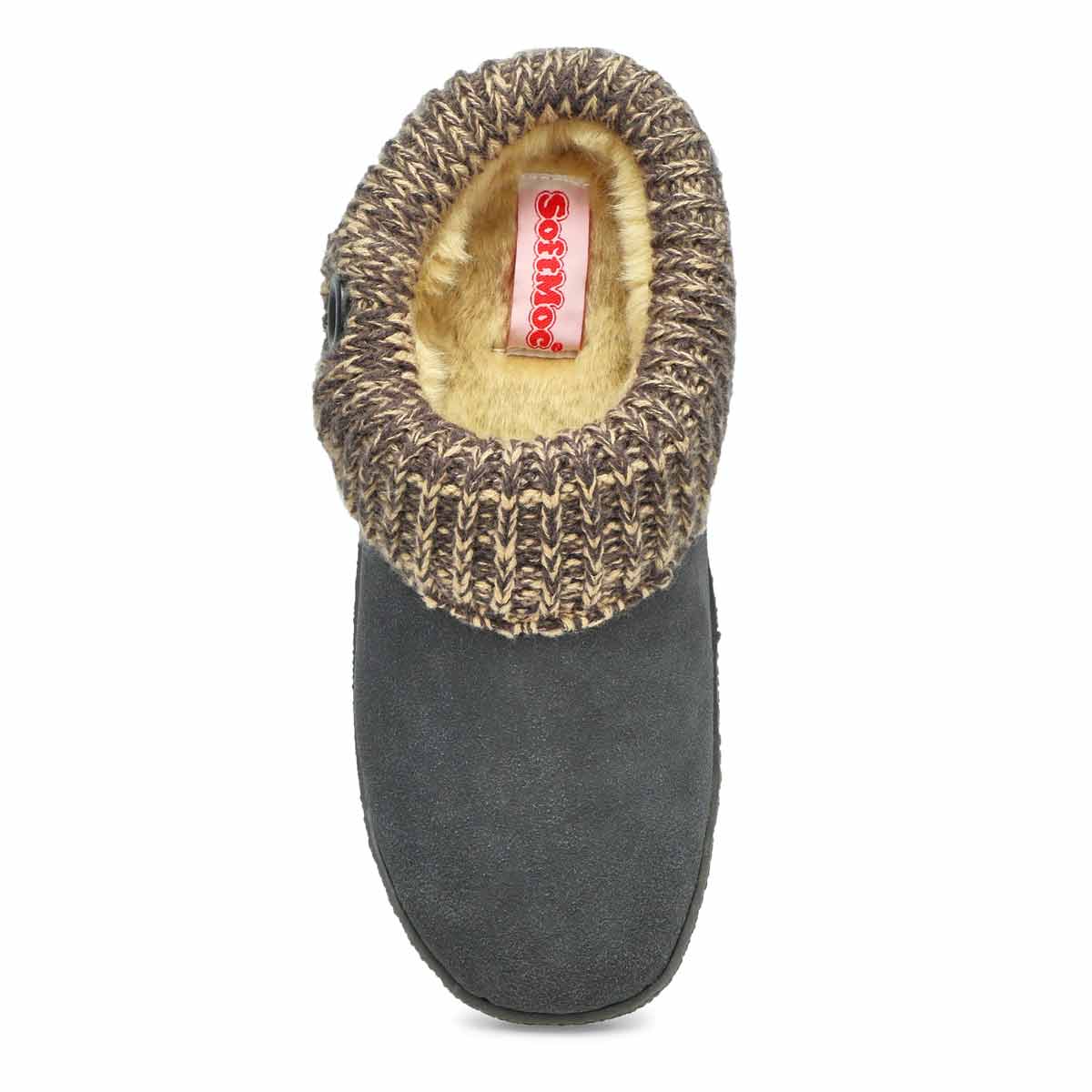 Women's Dini Memory Foam Slipper - Grey