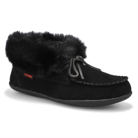 Women's Dominica-High Suede SoftMocs - Black/Black