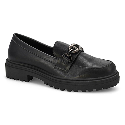 Lds Dory 4 Casual Loafer - Black/Pewter