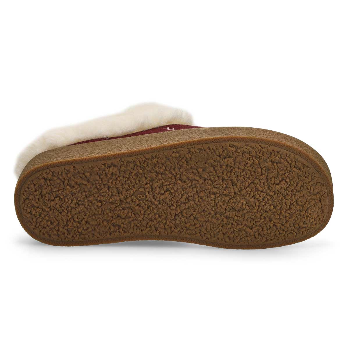 Pantoufle à talon ouvert DREAM, bourgogne, femmes