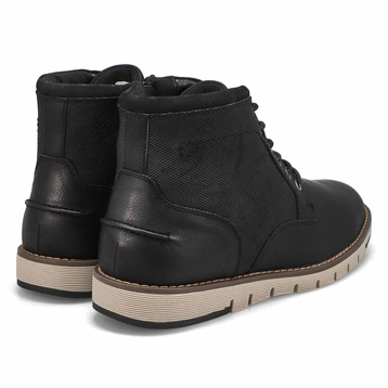 Men's Dresdenn Casual Waterproof Ankle Boot - Blac